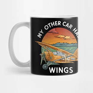 My Other Car Has Wing Mug